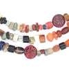 Antique Mixed Mali Bead Medley (Long Strand)