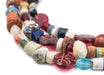 Antique Mixed Mali Bead Medley (Long Strand) - The Bead Chest