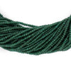 Tiny Emerald Green Serpentine Heishi Beads (2.5mm)