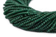 Tiny Emerald Green Serpentine Heishi Beads (2.5mm) - The Bead Chest