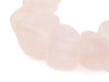 Rose Ice Pink Chunk Resin Beads - The Bead Chest