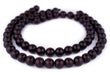 Dark Brown Round Natural Wood Beads (14mm) - The Bead Chest