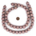 Brown Round Natural Wood Beads (18mm) - The Bead Chest