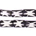 Star Design Batik Bone Beads (Rectangular) - The Bead Chest