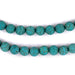 Matte Round Green Turquoise Style Stone Beads (8mm) - The Bead Chest