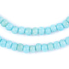 Turquoise Blue Bone Mala Beads (6mm)