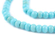 Turquoise Blue Bone Mala Beads (6mm) - The Bead Chest
