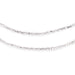 Shiny Silver Prism Heishi Beads (3mm) - The Bead Chest