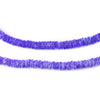 Grape Purple Sliced Shell Heishi Beads (5mm)
