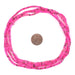Fuchsia Pink Natural Shell Heishi Beads (3mm) - The Bead Chest
