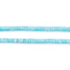 Mint Green Sliced Shell Heishi Beads (3mm)