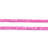 Punch Pink Sliced Shell Heishi Beads (3mm)