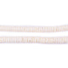 Cream Sliced Shell Heishi Beads (5mm)