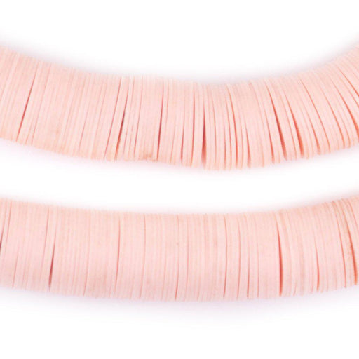 Rose Pink Vinyl Phono Record Beads (14mm) - The Bead Chest