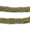 Floral Green Antique Matching Venetian Millefiori Trade Beads