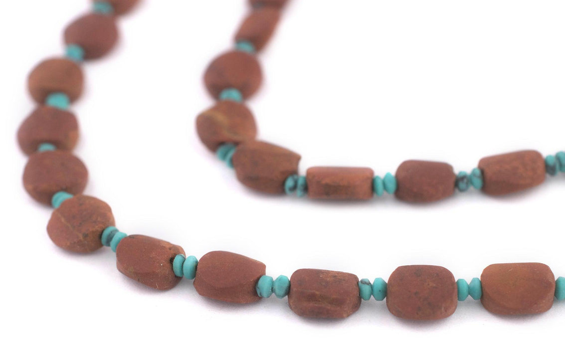 Brown Flat Round Afghani Calcite Beads (8mm) - The Bead Chest