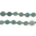 Green Flat Circular Afghani Jade Beads (8mm) - The Bead Chest