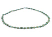 Green Flat Circular Afghani Jade Beads (6mm) - The Bead Chest