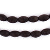 Vintage-Style Oval Olive Wood Beads from Bethlehem (12x8mm)