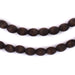 Vintage-Style Oval Olive Wood Beads from Bethlehem (8x6mm) - The Bead Chest