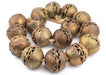 Super Jumbo Ghana Brass Filigree Beads (40mm) - The Bead Chest