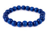 Azul Blue Wood Bracelet (10mm)
