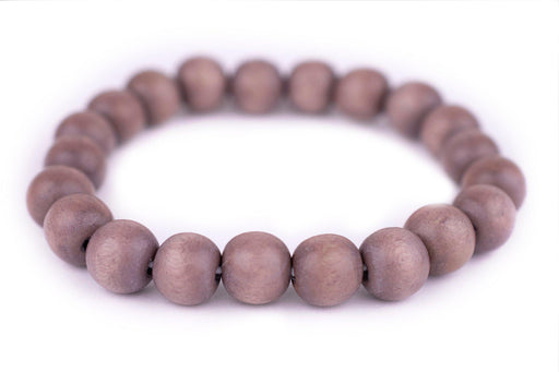 Brown Wood Bracelet (10mm)