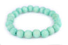 Pistachio Green Wood Bracelet (10mm)