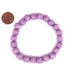 Purple Wood Bracelet (10mm) - The Bead Chest