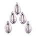 Silver Cowrie Shell Charms (Set of 5) - The Bead Chest
