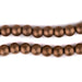 Bronze Round Hematite Beads (8mm) - The Bead Chest