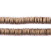 Brass Flat Disk Heishi Beads (8mm)