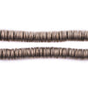 Antique Silver Flat Disk Heishi Beads (8mm)