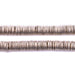 Silver Flat Disk Heishi Beads (8mm) - The Bead Chest