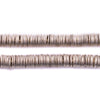 Silver Flat Disk Heishi Beads (8mm)