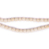 Round White Calcutta-Style Stone Beads (4mm)