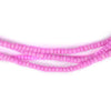 Fuchsia Pink Ghana Glass Seed Beads (3mm)