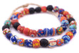 Krobo & Fused Recycled Medley Glass Beads - The Bead Chest