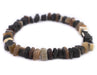 Geometric Natural Horn Beads - The Bead Chest