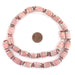 Pink Java Chevron Beads (16x10mm) - The Bead Chest
