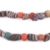 Mixed Antique Feather Beads