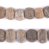 Fossilized Stegodon Stone Beads (15mm)