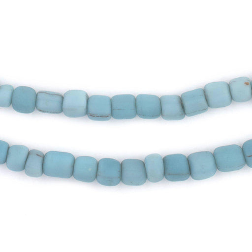 Light Turquoise Java Glass Beads