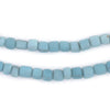 Light Turquoise Java Glass Beads