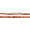 Brass Flat Disk Heishi Beads (4mm)