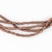 Tiny Copper Oval Beads (4x2mm) - The Bead Chest