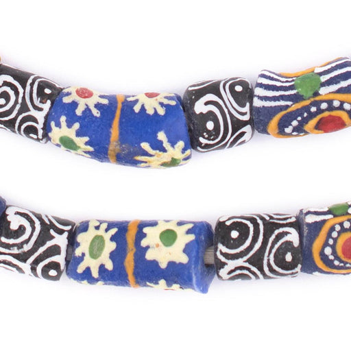 Sun Medley Krobo Beads - The Bead Chest