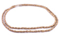 Folded Brass Tube Ethiopian Beads (7x5mm) - The Bead Chest