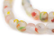 Rainbow Speckled Recycled Glass Beads (11mm) - The Bead Chest