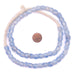 Blue Swirl Recycled Glass Beads (9mm) - The Bead Chest